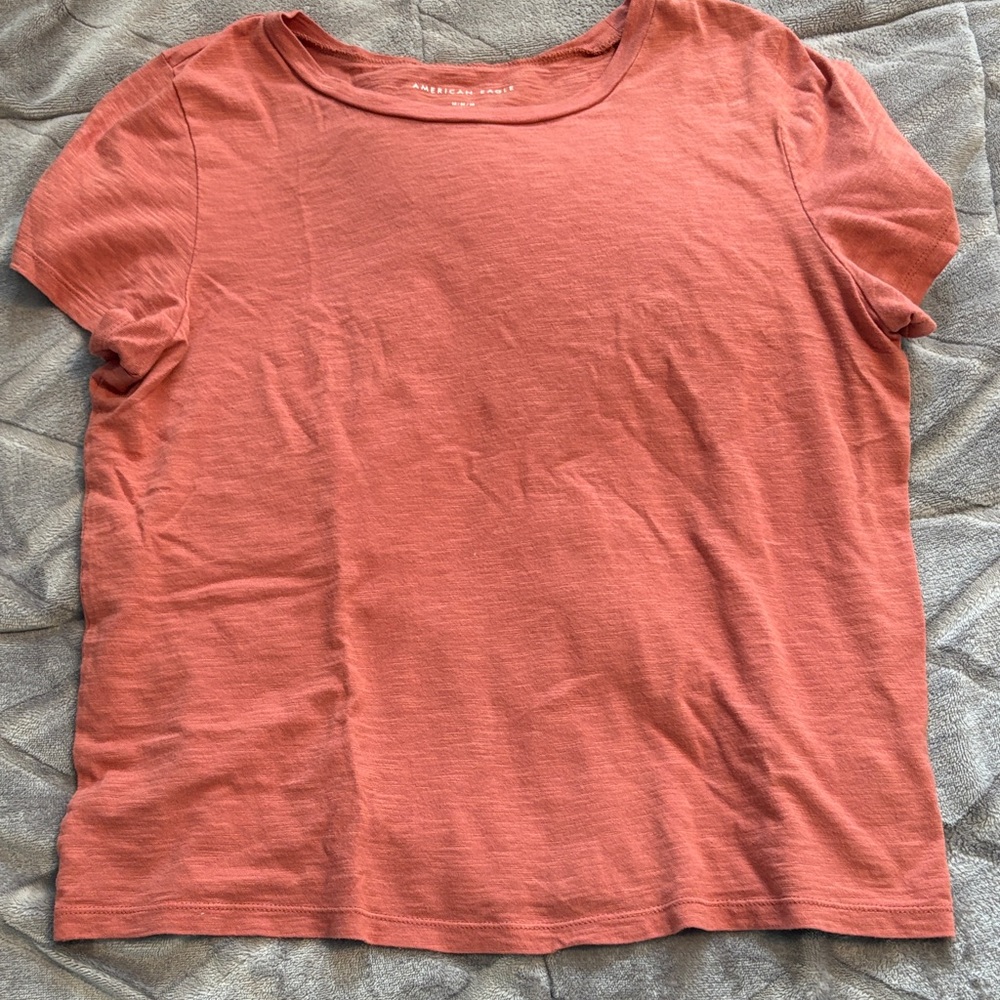 American eagle women’s coral shirt